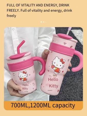 حافظة ماء هيلو كيني  | Hello kitty Mug