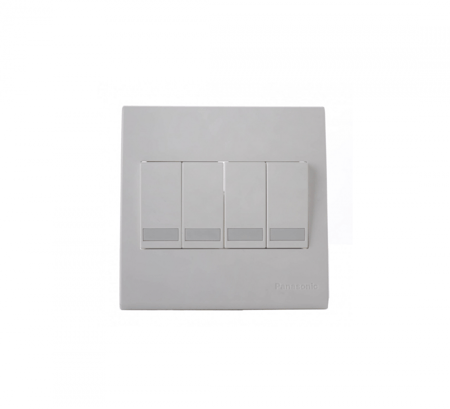 مفتاح رباعي عريض ابيض بناسونيك تايلندي