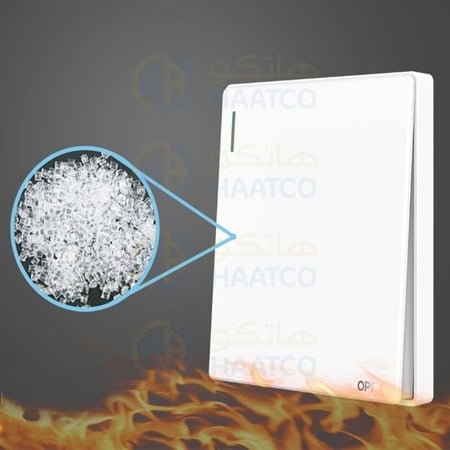 فيش كمبيوتر CAT6 أبيض اوبل