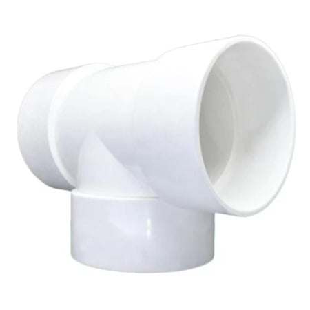 قسام بلاستيك أبيض ضغط 40 من شركة نامات مقاس 6 في 6 بوصة