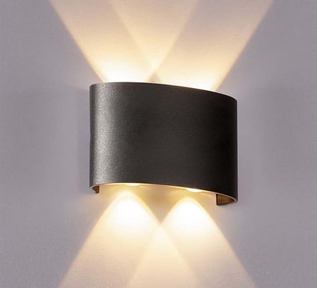 ابليك خارجي ليد جهتين 2 عيون اصفر - هاتكو