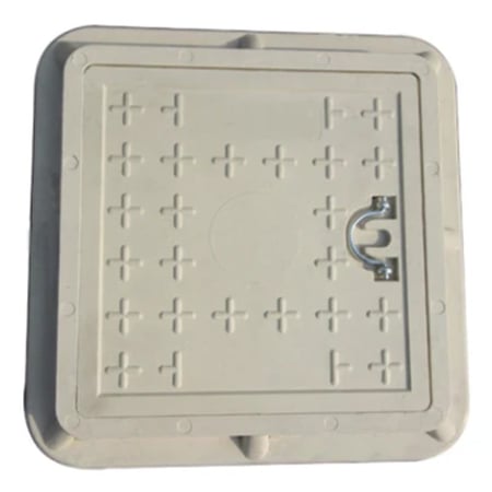 غطاء تفتيش فيبر فتحات ارضية خزان مقاس 40 سم