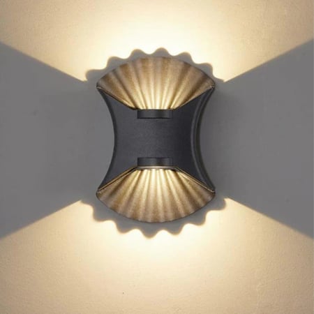 ابليك خارجي اسود انارة اصفر ليد