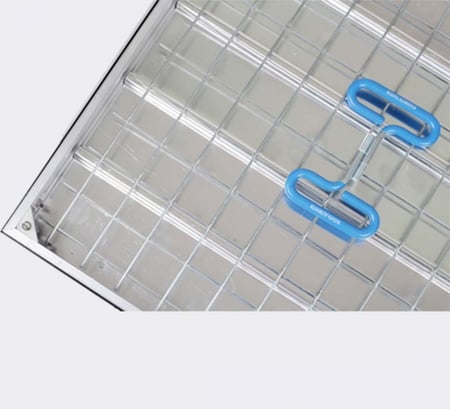 غطاء غرفة تفتيش المنيوم مقاس 50*50 - مزايا