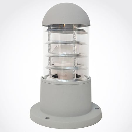 فانوس جداري فضي خارجي أنيق لإضاءة مداخل المنازل والحدائق