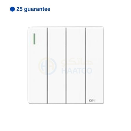 اوبل مفتاح رباعي دركسون عريض ابيض