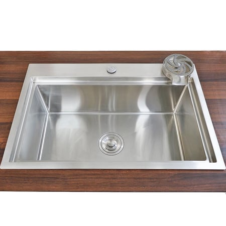 مجلى مطبخ ستيل حوض مفرد