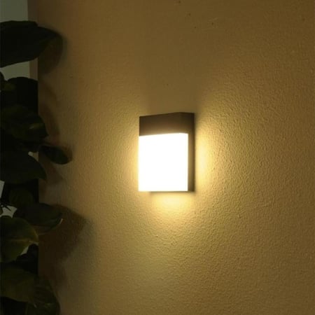 مصباح جداري خارجي ليد انارة اصفر 6094WW