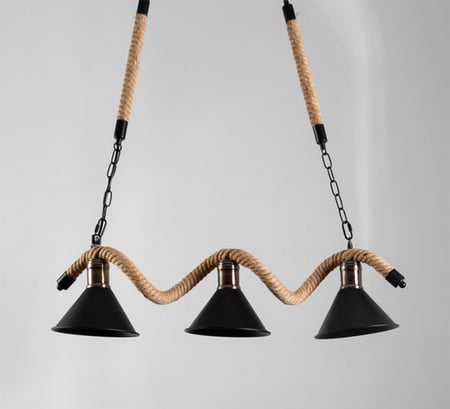 نجف علاقي عدد 3 لمبات اسود