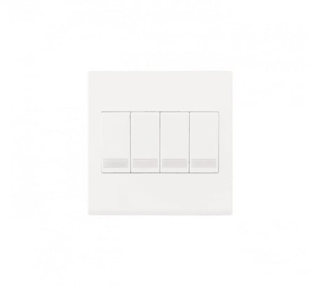 مفتاح رباعي عريض ابيض بناسونيك تايلندي