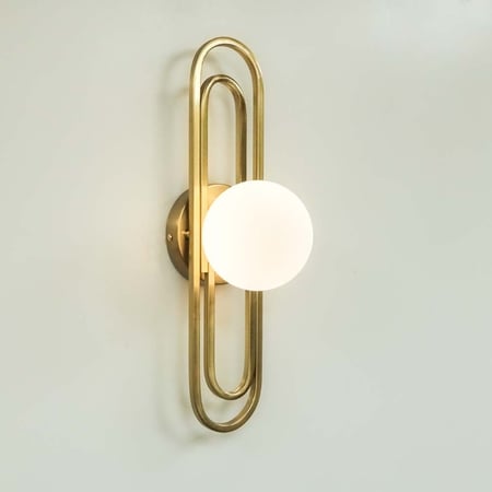 انارة حائط لون ذهبي راقي