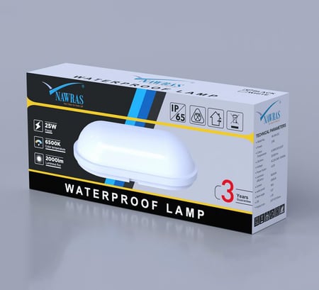 كشاف سور بيضاوي 25 وات - نورس