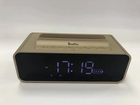 سبيكر وساعة ومنبه وحامل للجوال عالي الجودة