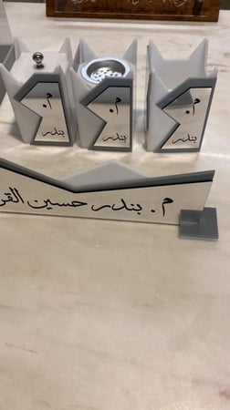 ستاند مكتبي اكريليك