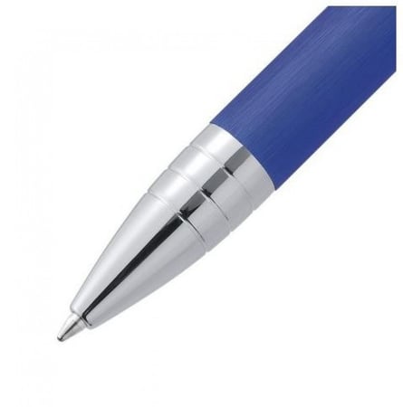 قلم ازرق جاف (اللون الخارجي أزرق غامق ) ONLINE