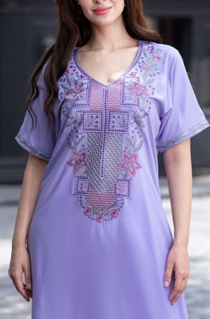 جلابية نسائي نسمة 18 (قطن 65%)