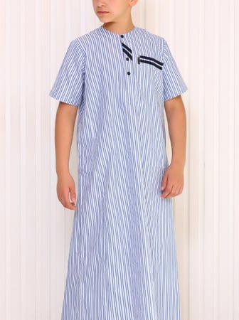 ثوب ولادي قرنفل 17(قطن65٪)