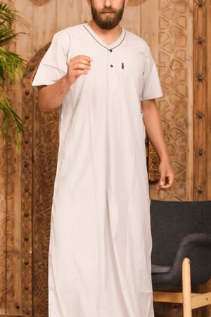 ثوب رجالي مسك 18 ( قطن 100% )