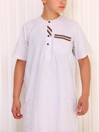 ثوب ولادي قرنفل 17(قطن65٪)