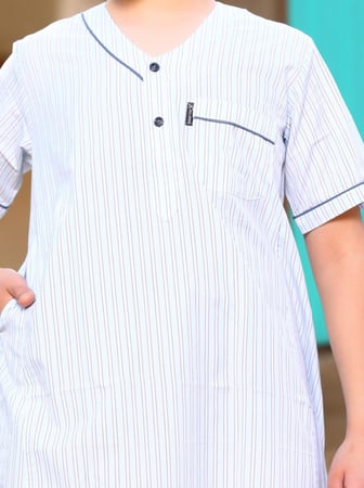 ثوب ولادي قرنفل 14 (قطن 65٪ )