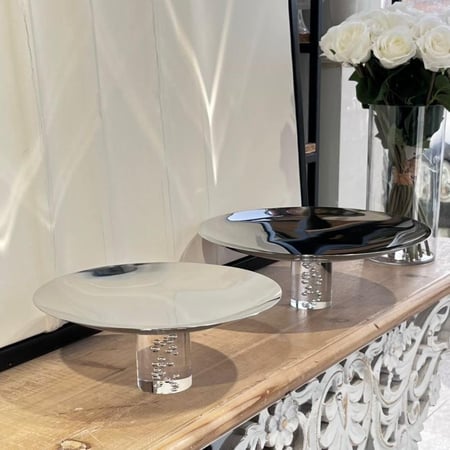 تقديمة ستيل قاعدة اكريلك