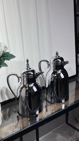 طقم ترامس ريم فضي