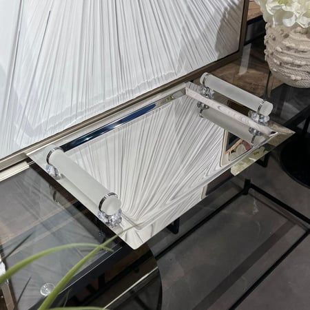 صينية ستيل تركي ثلجي 33*49سم