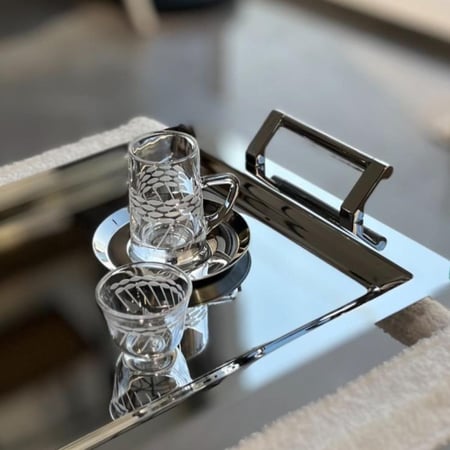 طقم بيالات وفناجيل 6اشخاص