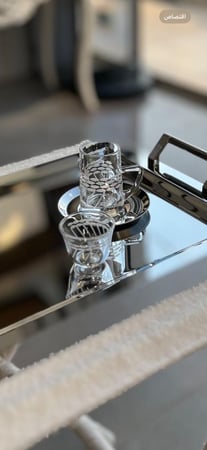 طقم بيالات وفناجيل 6اشخاص