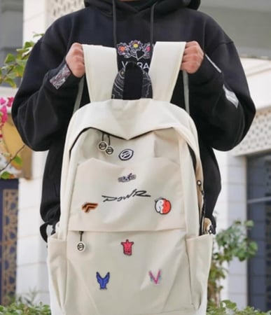 حقيبة باور - أبيض