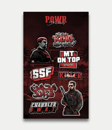 استيكر POWR-08