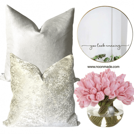 غطاء وسادة اللؤلؤ