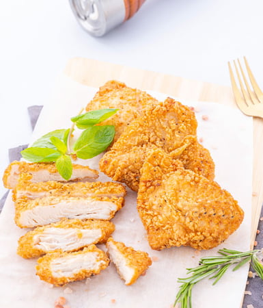 فيليه دجاج مقرمش