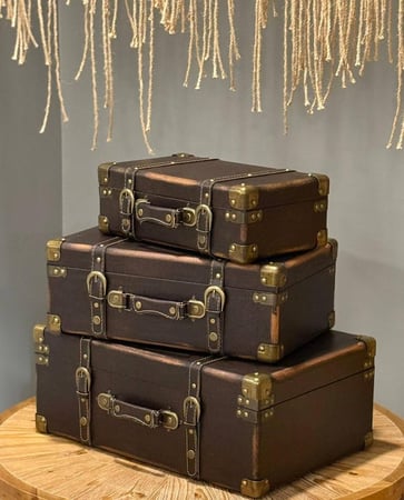 شنطة جلد Vintage Vault