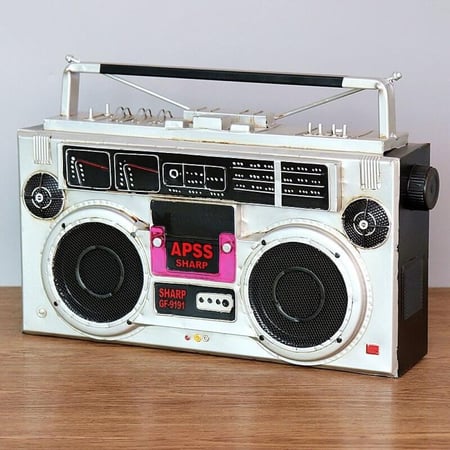 ديكور راديو كاسيت حديد انتك