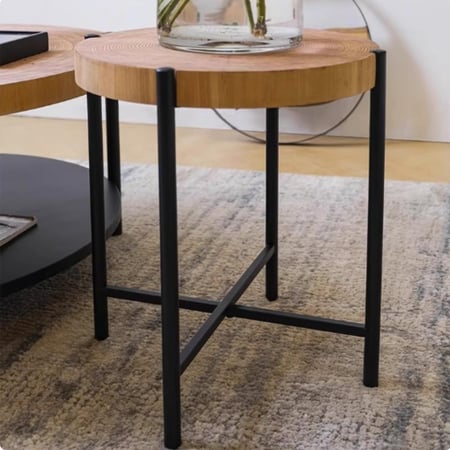 طاولات قهوة خشب كلاسك MEKA