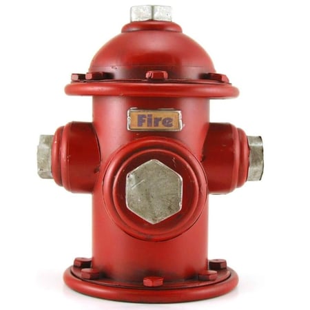 ديكور طرمبة اطفاء حديد انتك