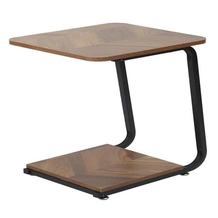 طاولة قهوة خشب و حديد LINA