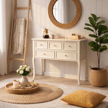 طاولة كونسول خشب