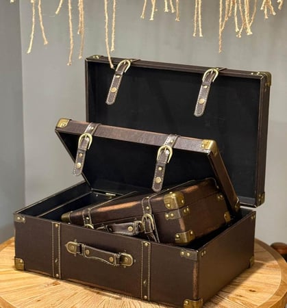 شنطة جلد Vintage Vault