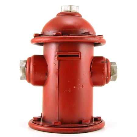 ديكور طرمبة اطفاء حديد انتك