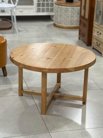 طاولة قهوة خشب طبيعي OAKY