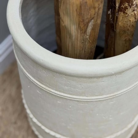 حوض فخار صغير