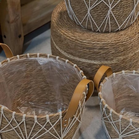 سلال خوص بوهيمي