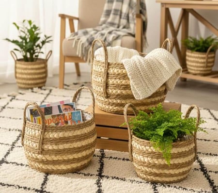 سلال خوص بوهيمي