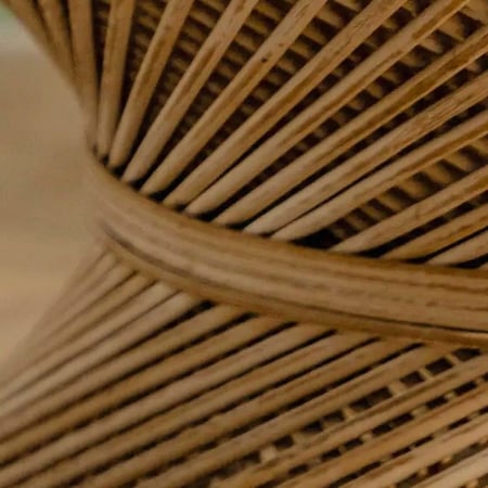 طاولة قهوة راتان كلاسك  PEGU