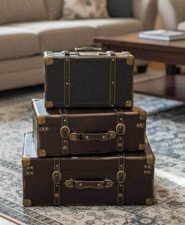 شنطة جلد Vintage Vault