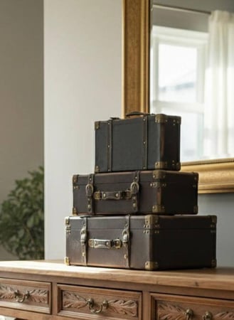 شنطة جلد Vintage Vault