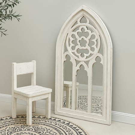 مرايا جدارية خشب