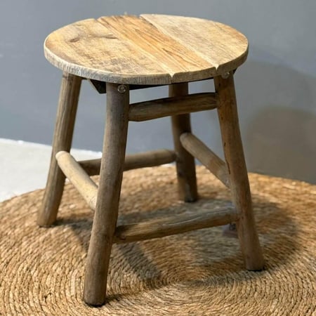 طاولة خشب بوهيمي